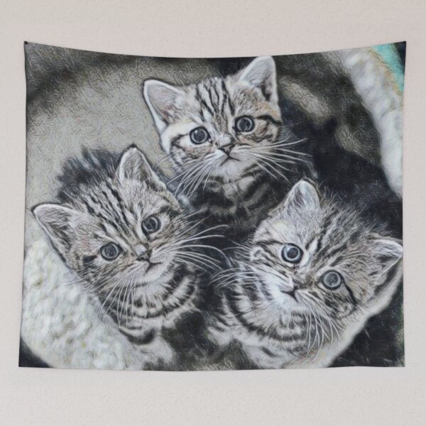 Item preview, Three Cats designed and sold by Minddey.