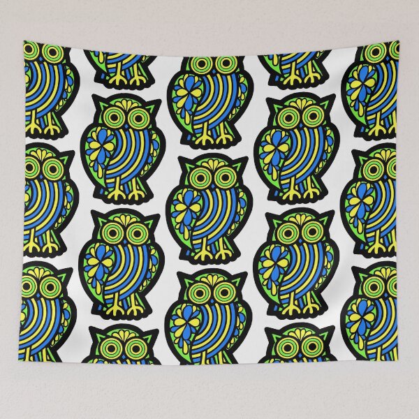 Item preview, Psychedelic Owl  designed and sold by hquynh200.