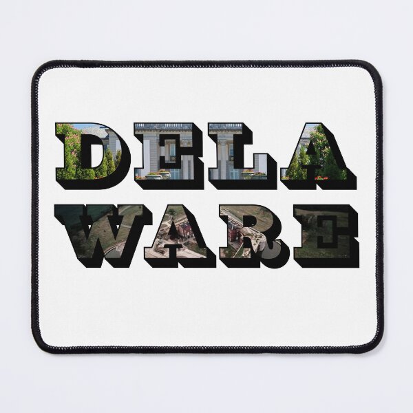 Item preview, Delaware w/ Historical Landmarks designed and sold by Pajamurai.