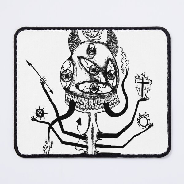 Item preview, Four Handed God Child of Eyes designed and sold by Renovationsxc.