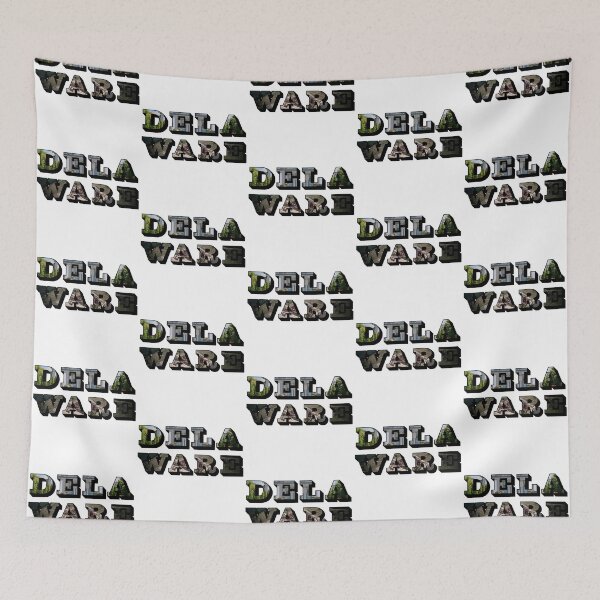Item preview, Delaware w/ Historical Landmarks designed and sold by Pajamurai.