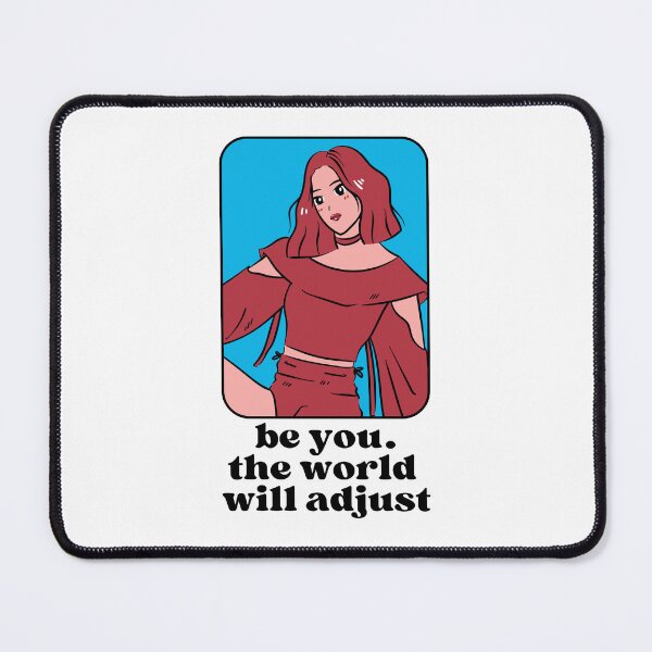 Item preview, Be you the world will adjust designed and sold by The Feel Good Merch.