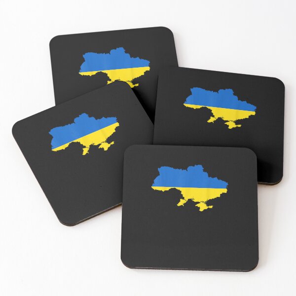 Item preview, Ukraine Pride Vintage Style Retro-Feel Ukrainian Map Flag designed and sold by KingPower.