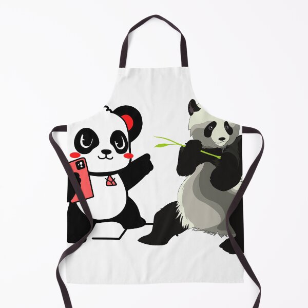 Item preview, Baby Pandas taking pictures of Daddy panda - Millenial pandas designed and sold by Fanatic Nerd.