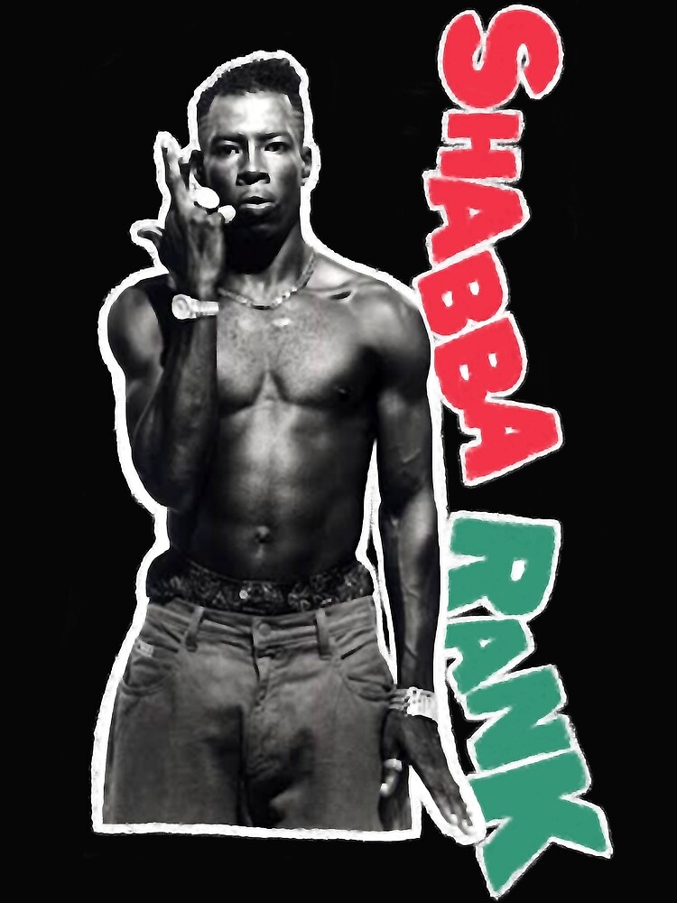Vintage Shabba Ranks 90s Jamaican Poster For Sale By Evrard122344 Redbubble 