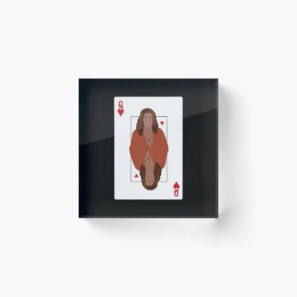 Item preview, Funny Gifts For The L Word Gen Q Gigi Ghorbani Queen Of Hearts Card Gift For Fans designed and sold by RomaSwaniawski.