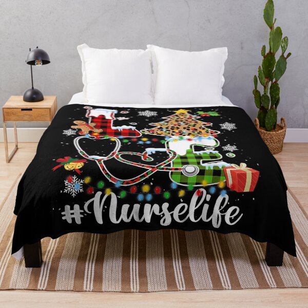 Item preview, Connector Love Nurse Life Christmas 2021 Flannel Vintage designed and sold by PagePractitione.