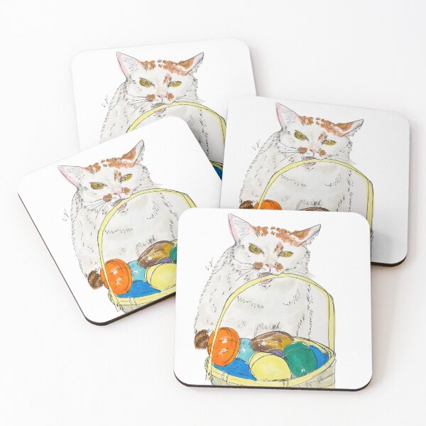 Item preview, Easter Basket Cat designed and sold by sexymaxweber.