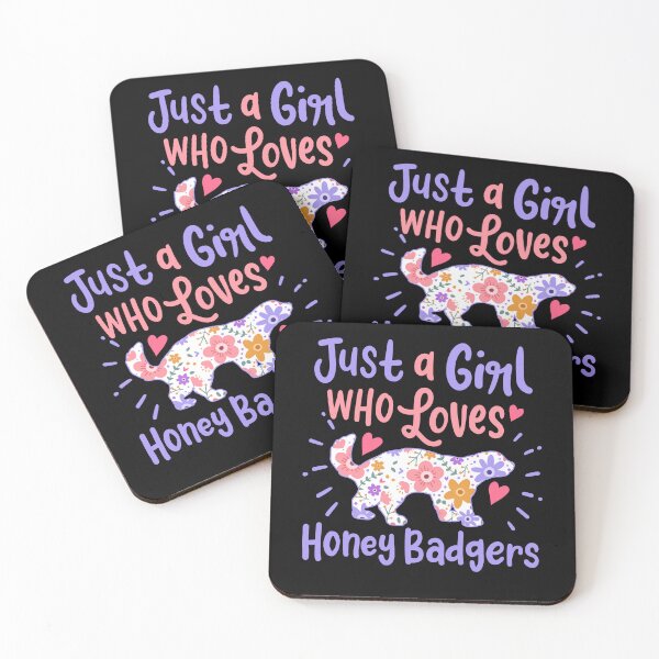 Item preview, Honey Badger Honey Badger Lover designed and sold by Mealla.