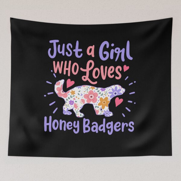Item preview, Honey Badger Honey Badger Lover designed and sold by Mealla.