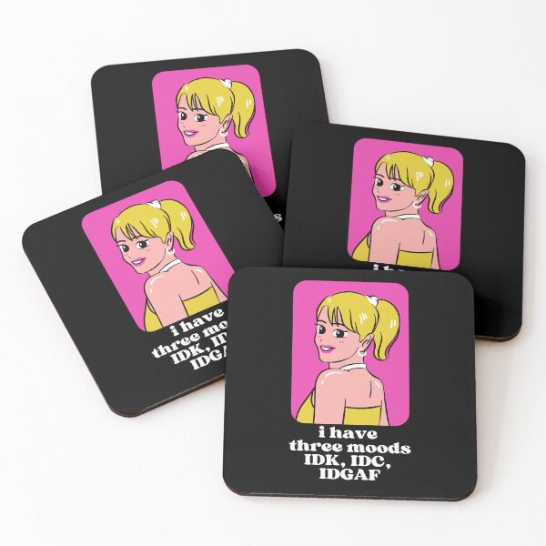 Item preview, I have three moods idk idc idgaf designed and sold by The Feel Good Merch.