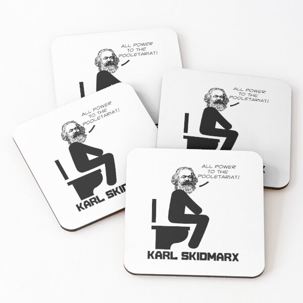 Item preview, Karl Skidmarx: All Power To the Pooletariat! designed and sold by Good-Looking Corpse.