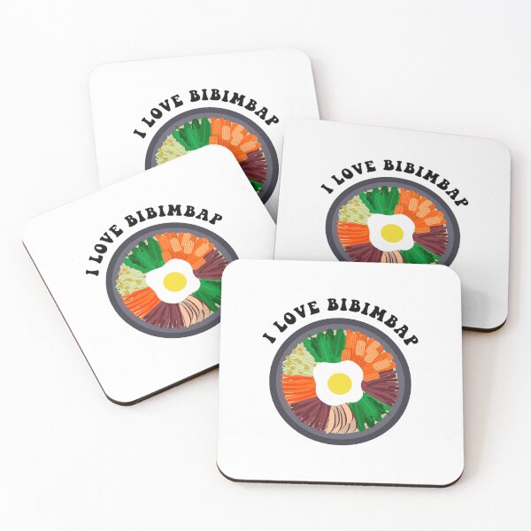 Item preview, I Love Bibimbap - korean Food   designed and sold by phidiep597.
