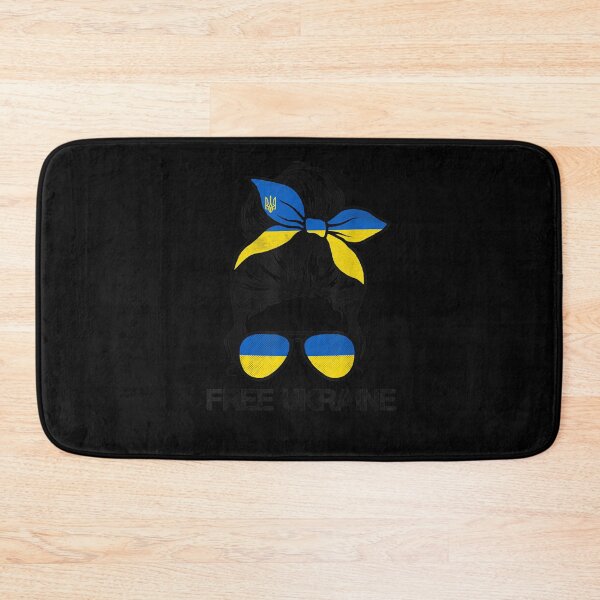 Item preview, Ukrainian Flag, Ukraine Pride Women Messy Bun Free Ukraine designed and sold by KingPower.