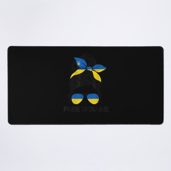 Item preview, Ukrainian Flag, Ukraine Pride Women Messy Bun Free Ukraine designed and sold by KingPower.
