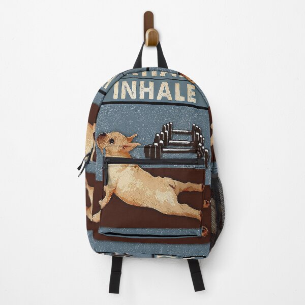Item preview, Yoga - Inhale Exhale dog lover designed and sold by KravecUziel.