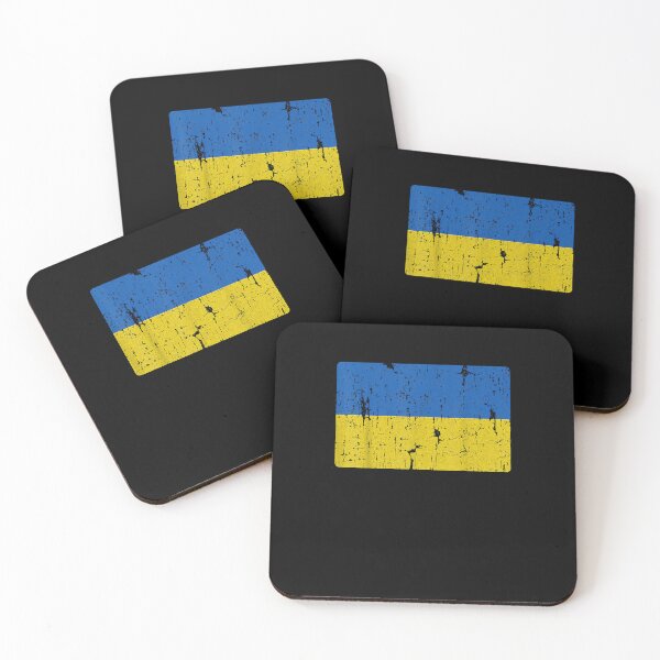 Item preview, Vintage Ukrainian Flag Of Ukraine Retro Style designed and sold by KingPower.