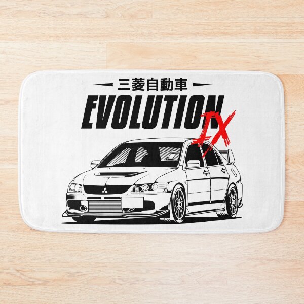 Item preview, Lancer Evolution IX (white print) designed and sold by squeal tires.