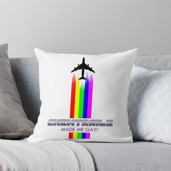 Item preview, Chemtrails Made Me Gay! designed and sold by BarbwireCult.