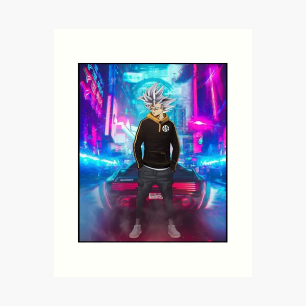 Drip Ultra Instinct Goku Photographic Print for Sale by RamenRangerArt