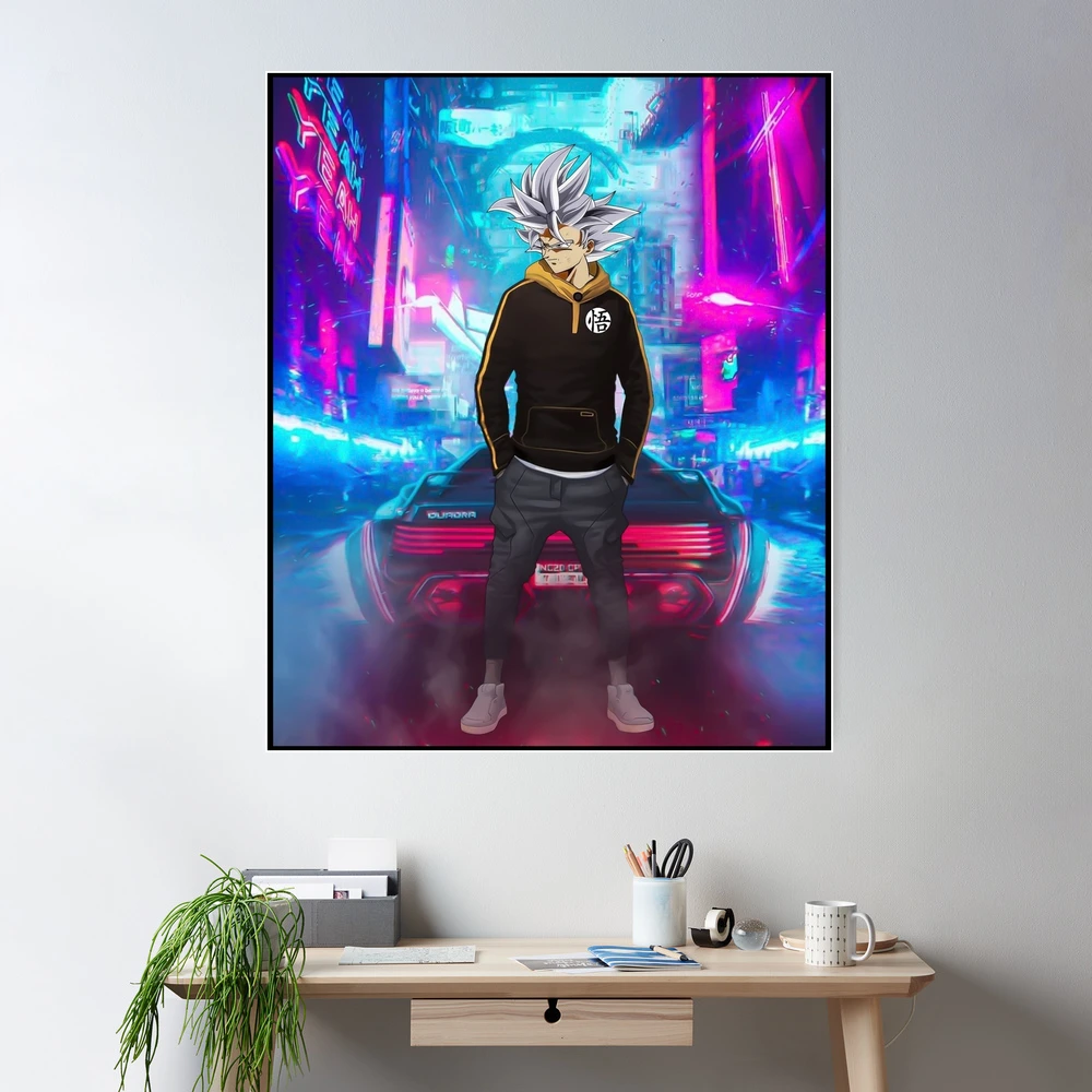 Goku Drip On The Street Poster for Sale by Nodali