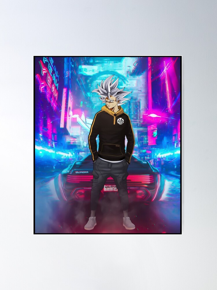 Goku Drip On The Street Poster for Sale by Nodali