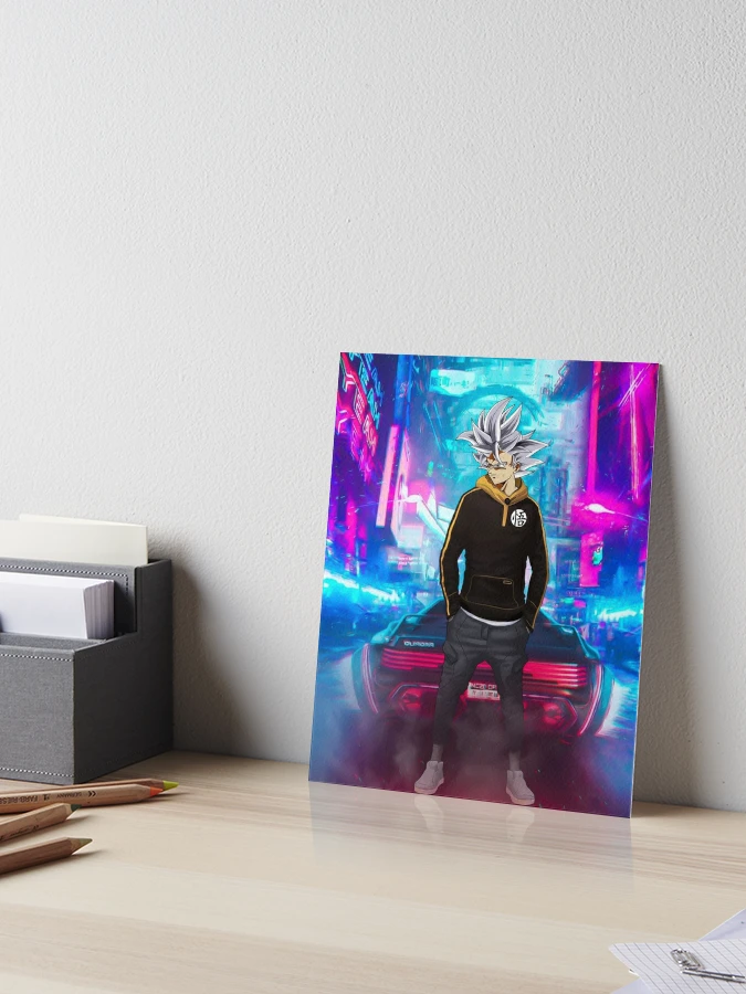 Goku Ultra Insinct 'Drip' Poster | Framed Art | Hip Hop Swag | DBZ | NEW |  USA