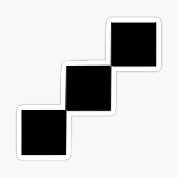 Item preview, Simple Design 7 - Simple Black and White Motif designed and sold by Renovationsxc.