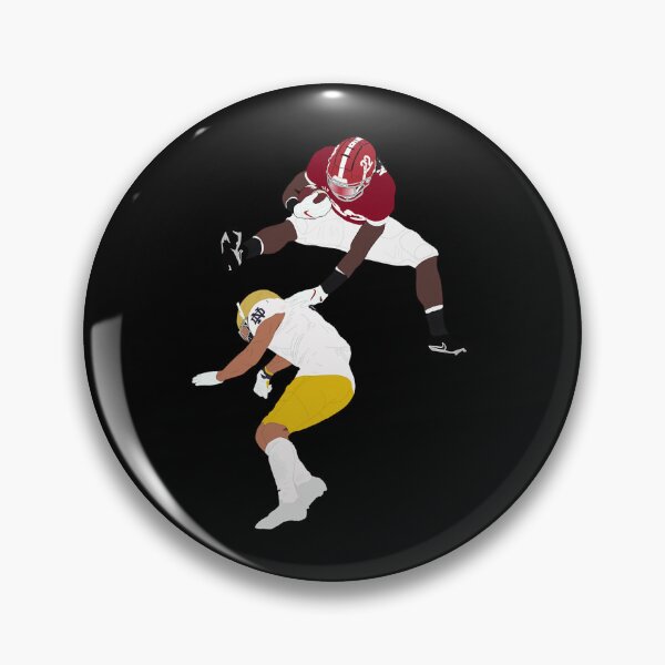 Item preview, Najee Harris Hurdle Sticker designed and sold by ethenfran6.