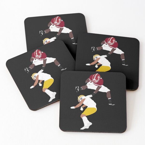 Item preview, Najee Harris Hurdle Sticker designed and sold by ethenfran6.