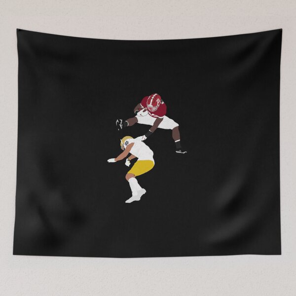 Item preview, Najee Harris Hurdle Sticker designed and sold by ethenfran6.