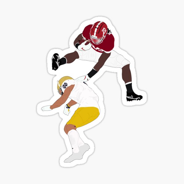 Najee Harris steelers Fake Craft Beer Label Sticker 