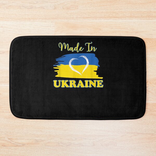 Item preview, Made In Ukraine Ukrainian Flag Heart designed and sold by KingPower.