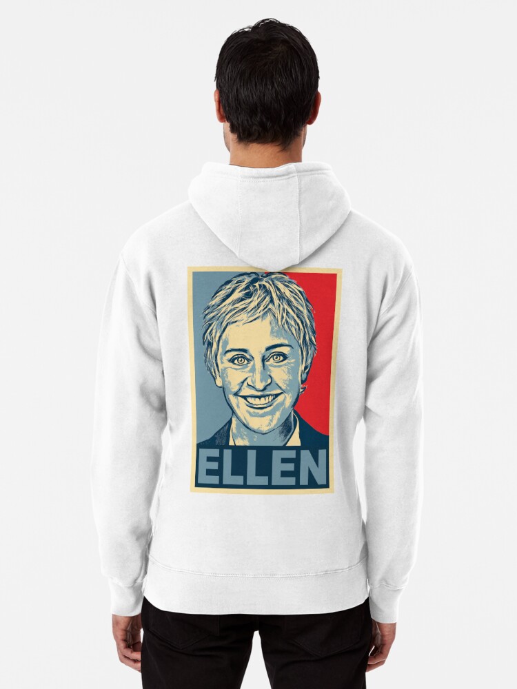 Ellen degeneres cheap off white hoodie