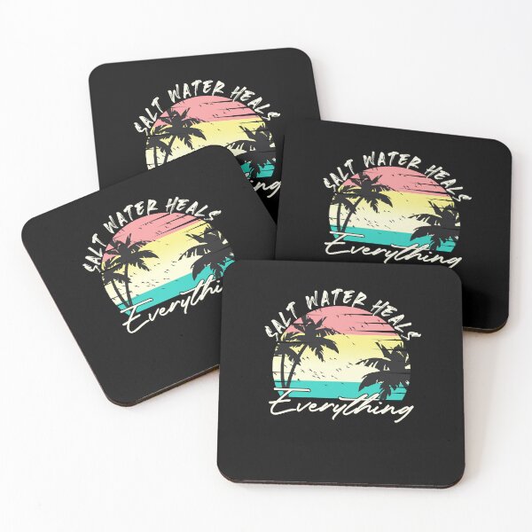 Item preview, Vintage Summer Beach Salt Water Heals Everything designed and sold by NithieanQ34.