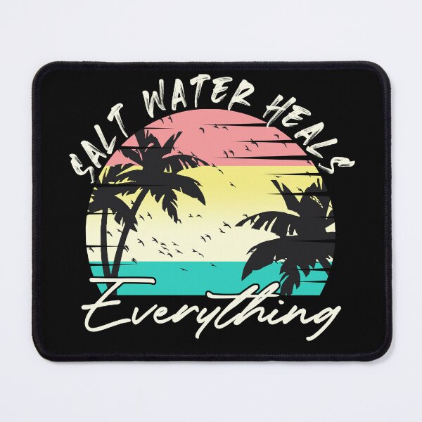 Item preview, Vintage Summer Beach Salt Water Heals Everything designed and sold by NithieanQ34.