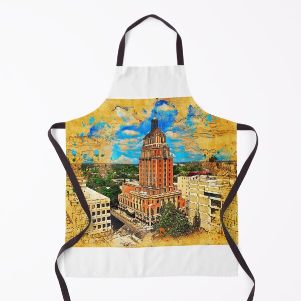 Item preview, Elks Tower in Sacramento - painting and sketch designed and sold by NickoPrints.