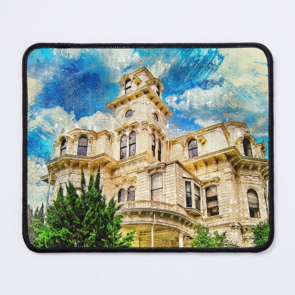 Item preview, Governor's Mansion in Sacramento - digital painting designed and sold by NickoPrints.