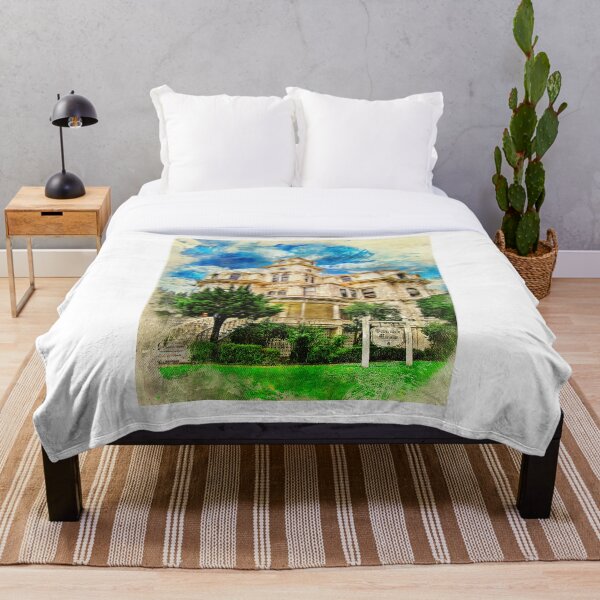Item preview, Governor's Mansion in Sacramento - digital painting designed and sold by NickoPrints.