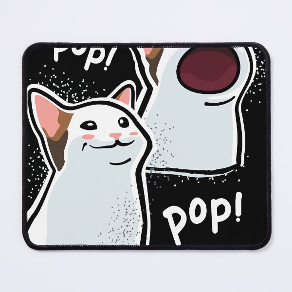 Item preview, Popping Cat Pop Cat  PopCat designed and sold by CarrieCarsonn.