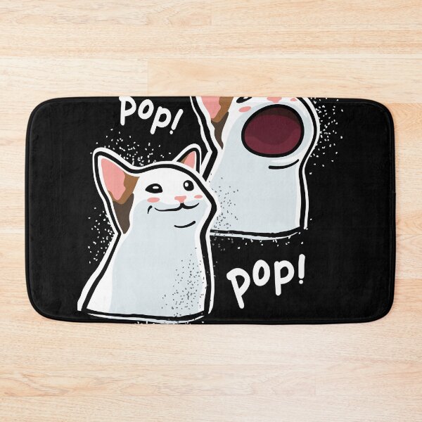 Item preview, Popping Cat Pop Cat  PopCat designed and sold by CarrieCarsonn.