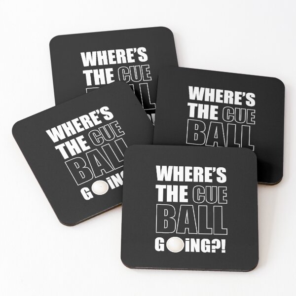 Item preview, Where's the cue ball going designed and sold by Clipzor.