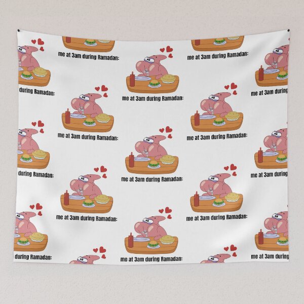 Item preview, Ramadan Meme Funny Food Patrick  designed and sold by Africrafts.