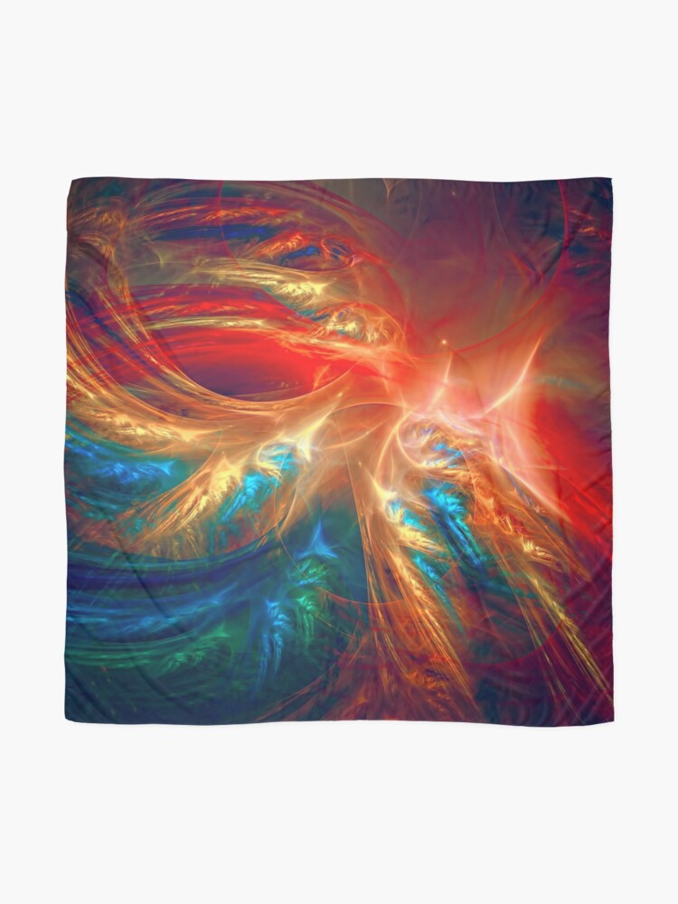 Alternate view of Colorful Wings Scarf