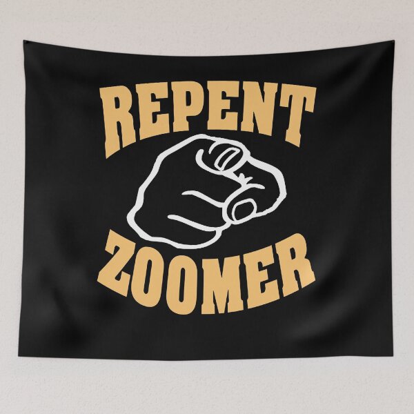 Item preview, Repent Zoomer designed and sold by CarrieCarsonn.