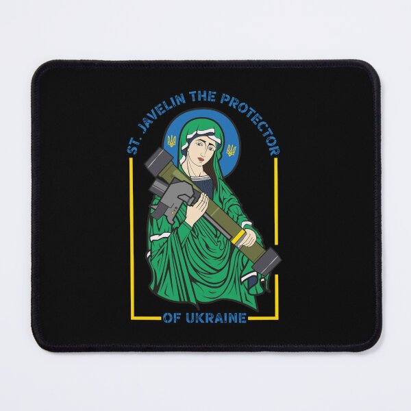 Item preview, Saint Javelin The Protector of Ukraine - St. Javelin The Protector of Ukraine - Free Ukraine designed and sold by liskaijikarowa.