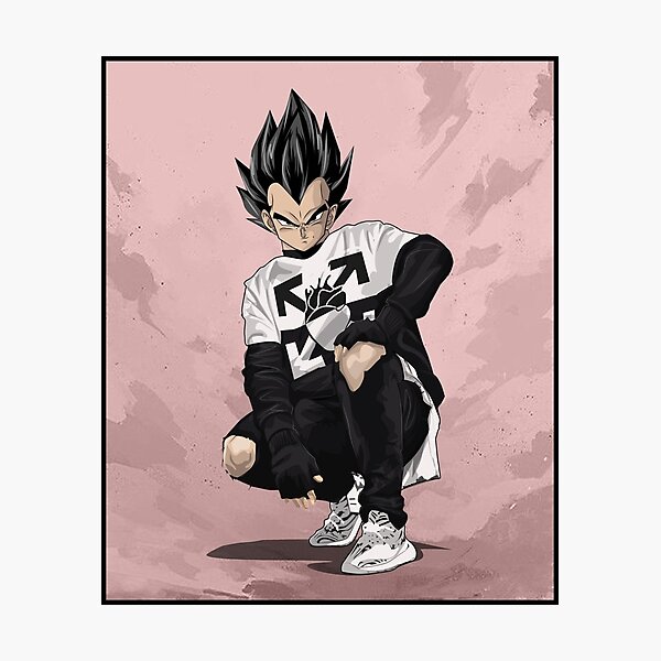 shittily drawn drip goku Art Board Print for Sale by ChotickZ