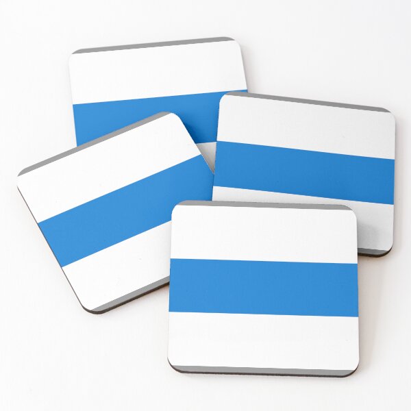 Item preview, White-blue-white flag is a symbol of 2022 anti-war protests in Russia. designed and sold by IuriiVlasenko.