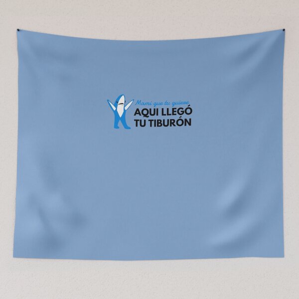 Item preview, Mami que tu quieres, aqui llego tu tiburon - Safera Classic T-Shirt designed and sold by JolienCrols.