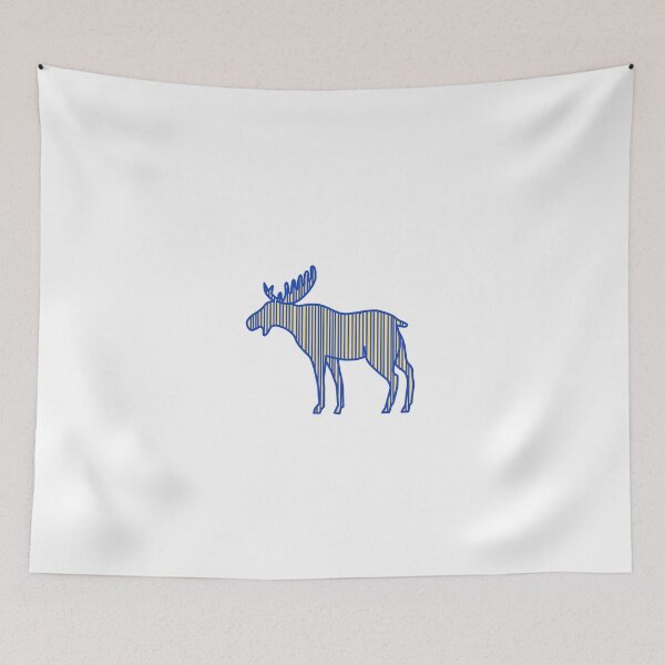 Item preview, Moose Silhouette Drawing designed and sold by patrimonio.